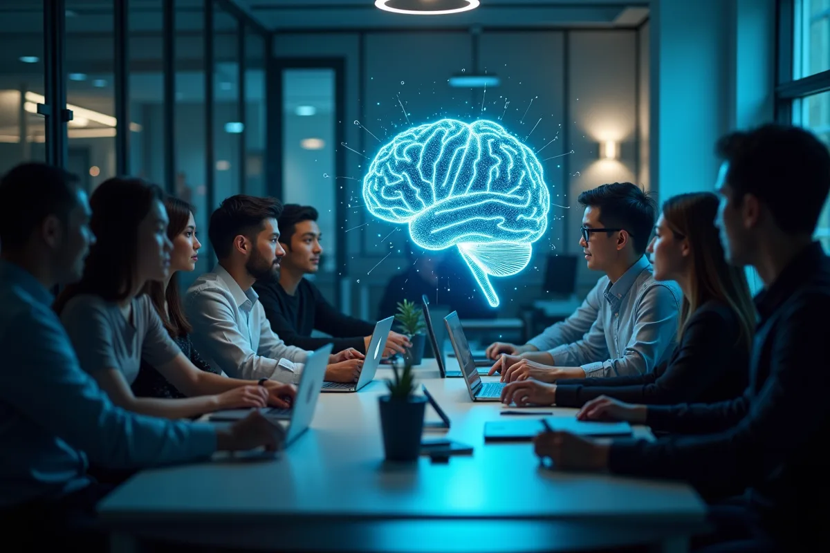 Modèles d'intelligence artificielle générant des textes et interprétant des images