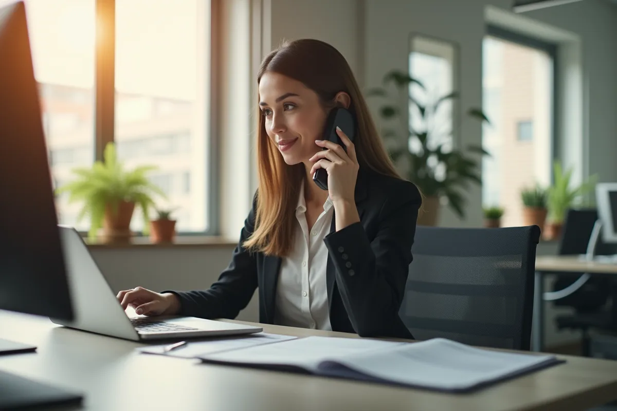 Conseiller ANTS aidant un utilisateur avec des démarches administratives